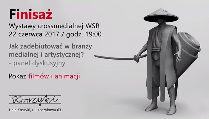 Finisaż wystawy WArszawskiej Szkoły Reklamy w Hali Koszyki 