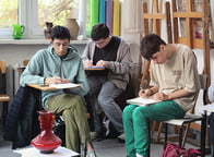 Zdjęcia z warsztatów rysunkowych WSR z Marią Orzewską - XI 2025 r. - fot. Grzegorz Rusinek