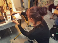 Zajęcia z rysunku w WSR - XII 2025 r. - fot. Grzegorz Rusinek